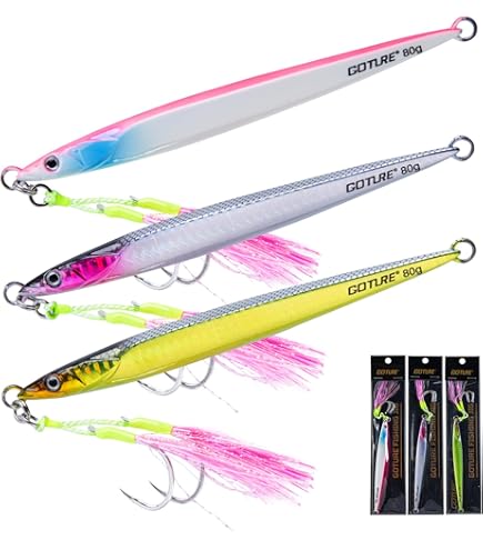 Amazon.co.jp: BAVBAV メタルジグセット 40g/60g/80g/100g/160g/200g